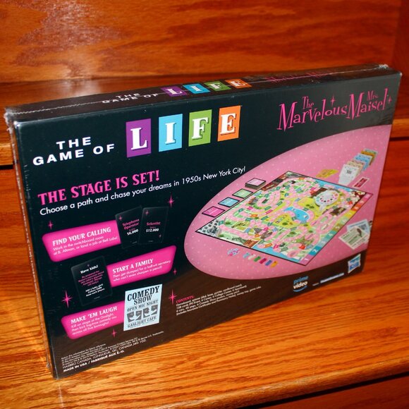 3/$77❤️new The Game of Life: The Marvelous Mrs. Maisel Edition Board Game Amazon - Picture 12 of 16